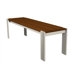 Luma Aluminum and Wood Picnic Bench