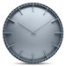 Dome Wall Clock with Grey Dial