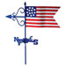 Cottage Weathervane Americana Flag