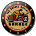 Busted Knuckle Garage Motorcycle Clock