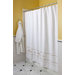 Diamond Pique Cotton Shower Curtain