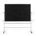 Freestanding Reversible Boards - Both sides Composition Chalkboard - Aluminum Frame