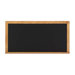 Deluxe Steel-Rite Chalkboards - Oak Frame