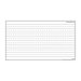 Magnetic Dry-Erase Teaching Aides Mat - Penmanship Lines 40"H x 70"W x .1"D