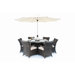 Texas 6 Seater Round Dining Set