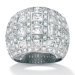 Sterling Silver Cubic Zirconia Ring