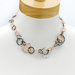 Goldtone Multi Circle Necklace