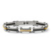 Stainless Steel Men's Elongated-Link Bracelet