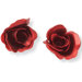 Red Rose Earrings