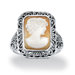 Silver Cameo Ring