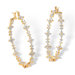 Cubic Zirconia Garland Earrings