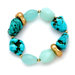 Viennese Turquoise Nugget Bracelet