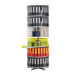 Deluxe 6-Tier Rotary Binder Storage Carousel