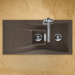 Waterfall Series Universal Mount Single Bowl Sink