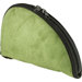Faux Suede Pistol Case in Green