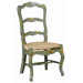 French Country Ladderback Side Chair
