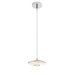 1 Light Round Canopy Disc Pendant