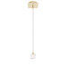 1 Light Krystall Ellipse Pendant