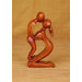 Abstract Wood - Kissing Couple