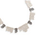 Sterling Silver 16.5 Inch+1 Inch Mesh Link Design Necklace