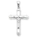 Sterling Silver Reversible Crucifix Pendant
