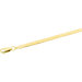 14k Yellow Gold Solid Flexible Herringbone Necklace