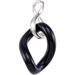 Sterling Silver Genuine Onyx Pendant32x24x5.5mm
