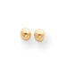 14k Polished Ball Post Earrings