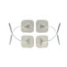 Pro-Patch Electrodes in White Foam