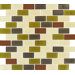 1" x 2" Crystallized Glass Mosaic in Everglade