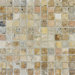 1" x 1" Tumbled Travertine Mosaic in Tuscany Scabas