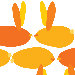 Animal - Bunnies Stretched Wall Art