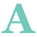 Letter - Upper Case 'A' Stretched Wall Art