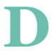 Letter - Upper Case 'D' Stretched Wall Art