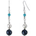 Paradise Cove s and Pearls Cascade Drop Earrings in Sterling Silver with Swarovski Elements