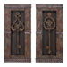 Antique Key Wood Wall Decor (Set of 2)