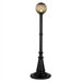 Milano Single Globe Plug-In Outdoor Lantern