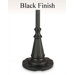 European Single White Globe Plug-In Outdoor Lantern