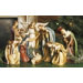 8 Piece Ceramic Nativity Scene