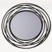 Fluent Round Metal Wall Mirror