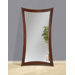 Hour-Glass Leaner Mirror - Merlot