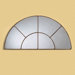 Isabelle Arched Mirror - Rustic Bronze