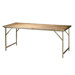 Campaign Dining Table