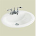 Marathon 4" Center Oval Bathroom Sink