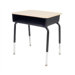 Student Desk with Open Front Plastic Desk