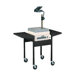 Adjustable Height Cart with Overhead