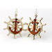 Anchor and Boat Wheel