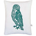 Owl Block Print Squillow Accent Pillow