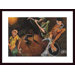 The Get Down Wood Framed Art Print