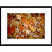 Maple Leaf Carpet Metal Framed Art Print